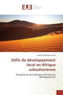 Défis de développement local en Afrique subsaharienne : Perspectives de la Banque Africaine de développement