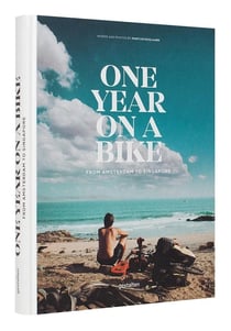 One year on a bike /anglais