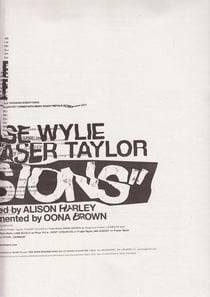 Taylor fraser and rose wylie steidl-werk no. 24: collisions