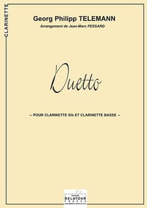 Duetto pour clarinette et clarinette basse