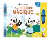 L'école des pandas - Ma peinture magique : Les lettres