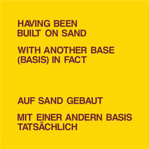 Having Been Built On Sand
