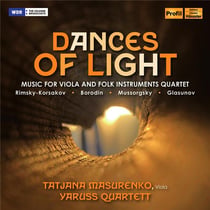 Dances of Light - Musique pour alto et quatuor d'instruments folkloriques - CD