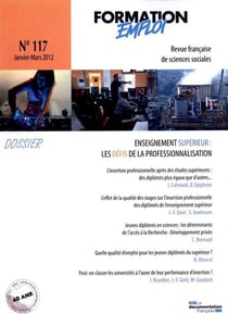 PROSPECTIVE FORMATION EMPLOI n.117