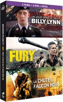 Coffret : Un jour dans la vie de Billy Lynn + Fury + La Chute du Faucon Noir