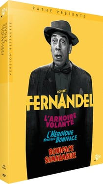 Fernandel - Coffret 3 films : L'Armoire volante + L'Héroïque Monsieur Boniface + Boniface somnambule
