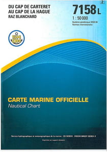 7158L DU CAP DE CARTERET AU CAP DE LA HAGUE - RAZ BLANCHARD