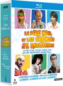 Le Père Noël et les Bronzés font de la résistance - Coffret : Le Père Noël est une ordure + Papy fait de la résistance + Les Bronzés + Les Bronzés font du ski + Les Bronzés 3
