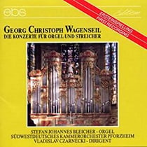 Die konzerte für orgel und streicher