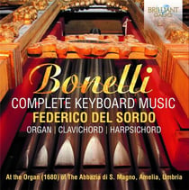 Aurelio Bonelli : integrale de l'oeuvre pour clavier