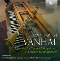 Johann Baptist Vanhal : Oeuvres pour clarinette et clavecin