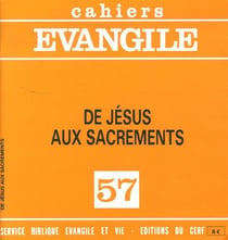 CE-57. De Jésus aux sacrements