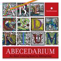 Abecedarium an adult coloring book for bibliophiles