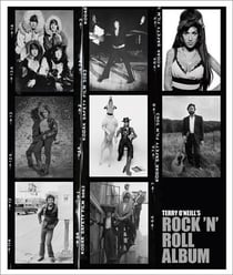 Terry o'neill's rock 'n' roll album - special edition with a print