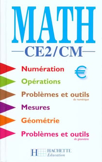Ce2, cm - livre de l'élève