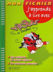 J'apprends a lire avec virgule la coccinelle