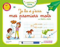 Sami et Julie : je lis et j'écris mes premiers mots - milieu de CP (livre-ardoise)