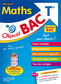 Objectif bac : spécialité maths - terminale