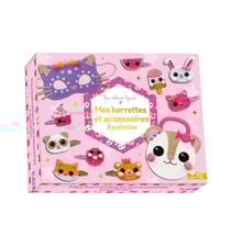 Mes barrettes et accessoires à paillettes
