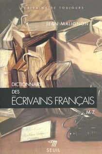 Dictionnaire des ecrivains francais