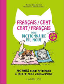 Français/chat - chat/français - mini-dictionnaire bilingue
