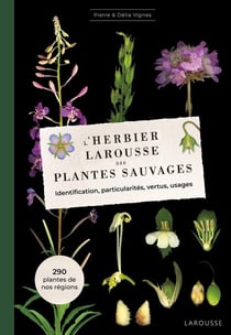 L'Herbier Larousse des plantes sauvages : Identification, particularités, vertus, usages