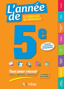 L'année de : 5e - toutes les matières (édition 2019)
