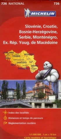 Slovénie - Croatie - Bosnie-Herzégovine - Serbie - Monténégro - ex-République yougoslave de Macédoine