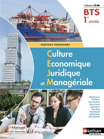 Culture économique, juridique et managériale - BTS - 1re année