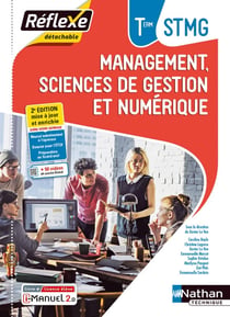 Management sciences de gestion et numérique : terminale STMG : livre + licence élève (édition 2022)