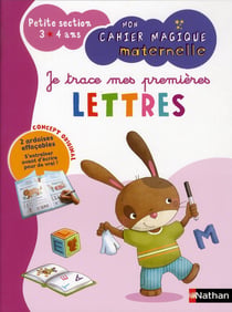 Mon Cahier Magique Maternelle - Je Trace Mes Premieres Lettres - Petite Section 3/4 Ans