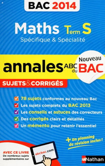 ANNALES BAC 2014 MATHS S SPE & SPE COR N4