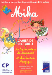 Mika cahier de lecture n 3 cp