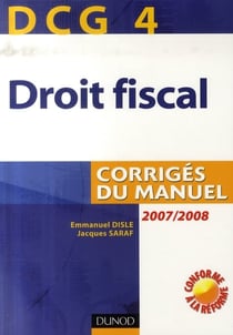 Droit fiscal dcg 4 - corrigés du manuel