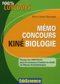 Mémo concours kiné biologie - toutes les définitions