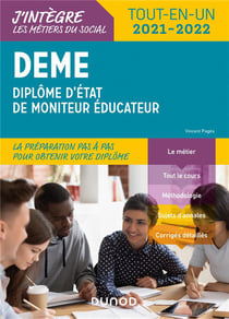 DEME, diplôme d'Etat de moniteur éducateur - tout-en-un (édition 2021/2022)