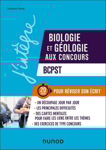 Biologie et Géologie aux concours - BCPST - 20 jours pour réviser son écrit