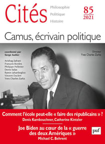 Cités Tome 85 : Camus, écrivain politique (édition 2121)