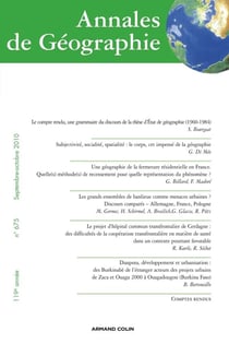 Annales de Géographie n° 675 (5/2010)