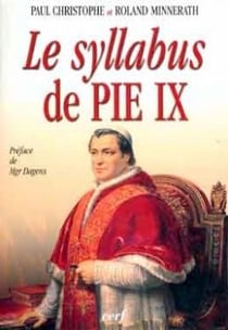 Le Syllabus de Pie IX