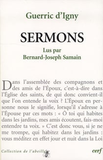 Guerric d'Igny - Sermons