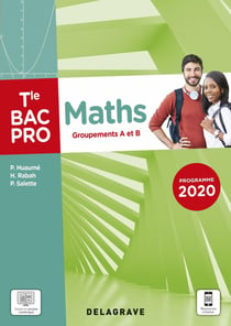 Maths - groupements A et B - terminale bac pro - pochette élève (édition 2021)