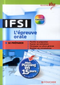 Visa - ifsi - l'épreuve orale - mon planning en 15 jours