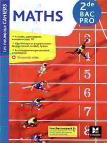 Les nouveaux cahiers : mathématiques - 2de bac pro - livre de l'élève (édition 2021)