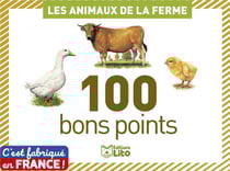 Boîte de 100 bons points : les animaux de la ferme