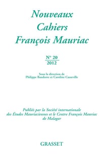 Nouveaux cahiers François Mauriac Tome 20