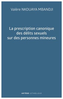 La prescription canonique des delits sexuels sur des personnes mineures