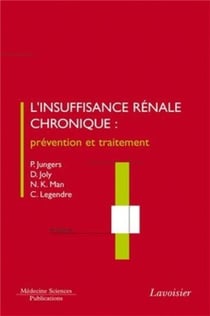 L'insuffisance rénale chronique prévention et traitement (4e édition)