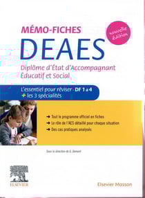 Mémo-fiches : DEAES - diplôme d'Etat d'accompagnant éducatif et social - l'essentiel pour reviser (2e édition)