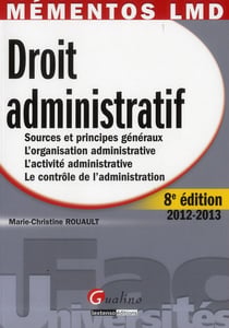 Droit administratif (8e édition)